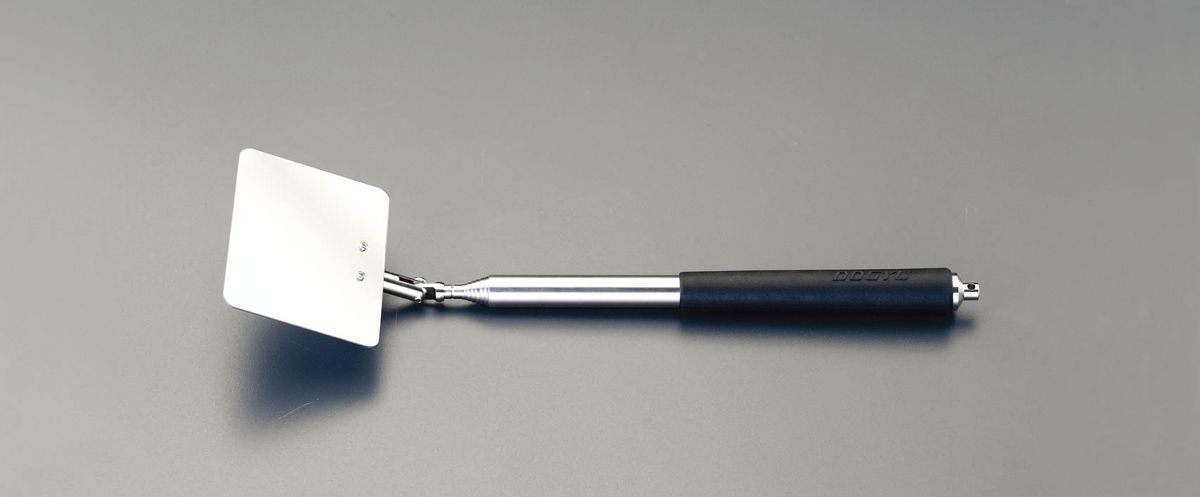 【メーカー在庫あり】 エスコ ESCO 60x75mm/220-1250mm 点検ミラー(伸縮/ステンレス製) 000012210869 JP店