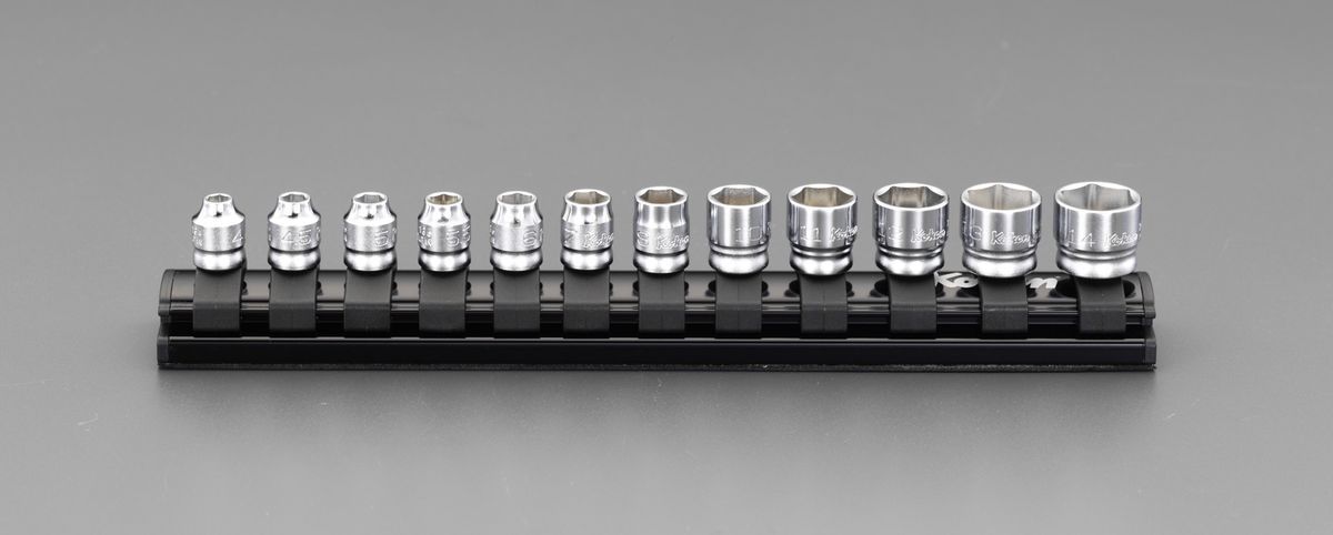 【メーカー在庫あり】 エスコ ESCO 1/4"sq ソケットセット(Z-EAL) 000012263390 JP店｜株式会社ヒロチー商事 店