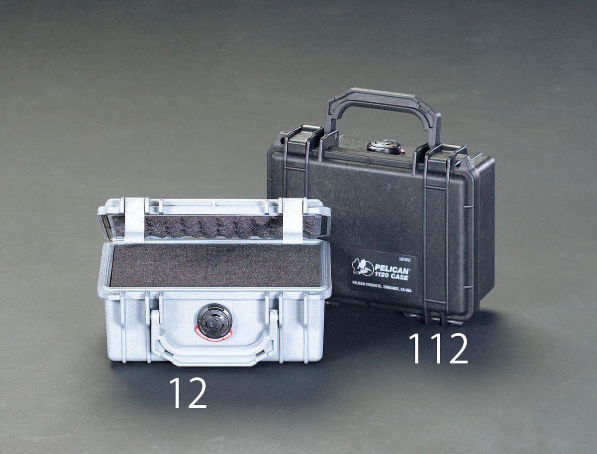 【メーカー在庫あり】 エスコ ESCO 184x121x 78mm/内寸 万能防水ケース(黒) 000012053360 JP店