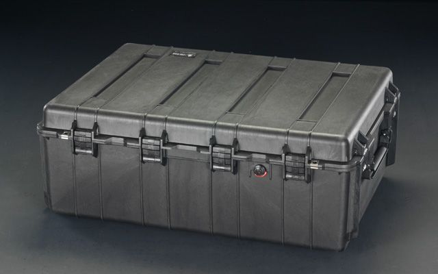 【製造会社店卸し資産あり】 エスコ ESCO 863x609x317粍/内寸 全能雨合羽容れもの(黒) 000012088031 JP店