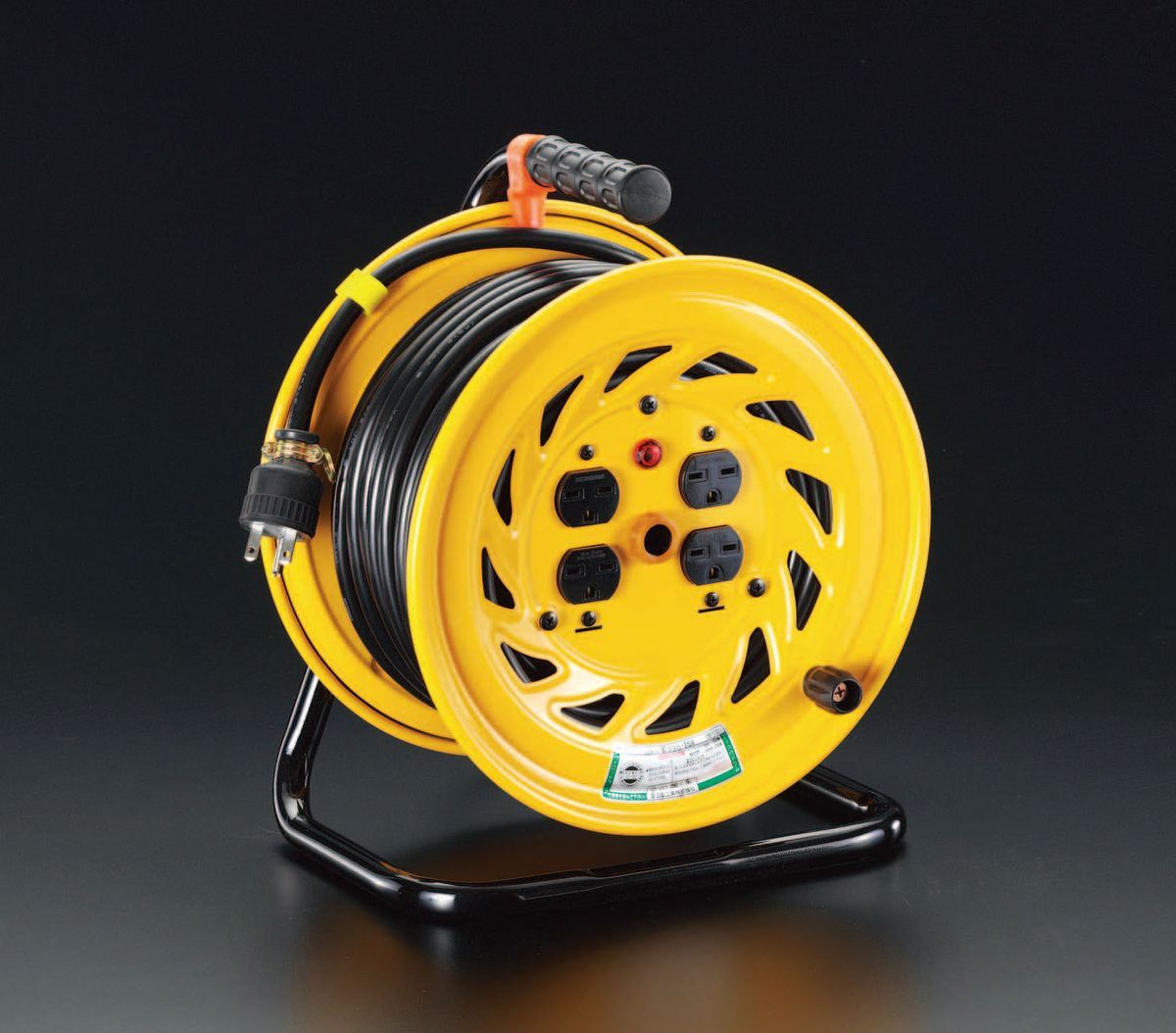 【メーカー在庫あり】 エスコ ESCO 単相AC200V/15A/30m 電工ドラム 000012037584 JP店