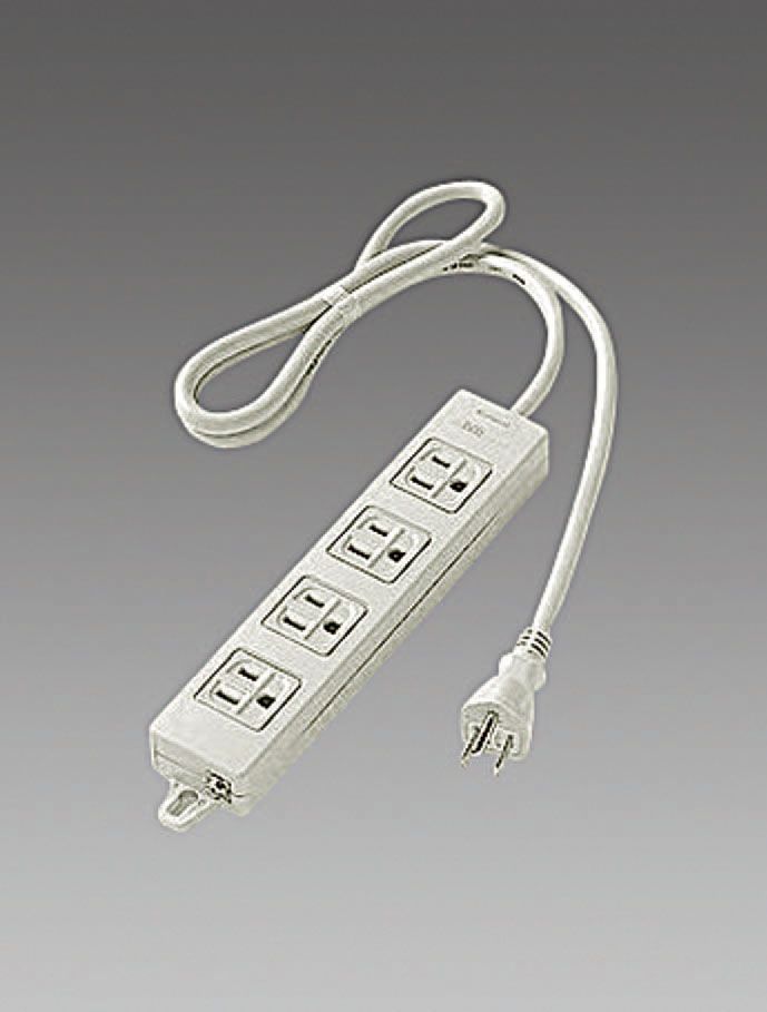 【メーカー在庫あり】 エスコ ESCO AC125V/15Ax3.0m ＯＡタップ マグネット付 000012229205 JP