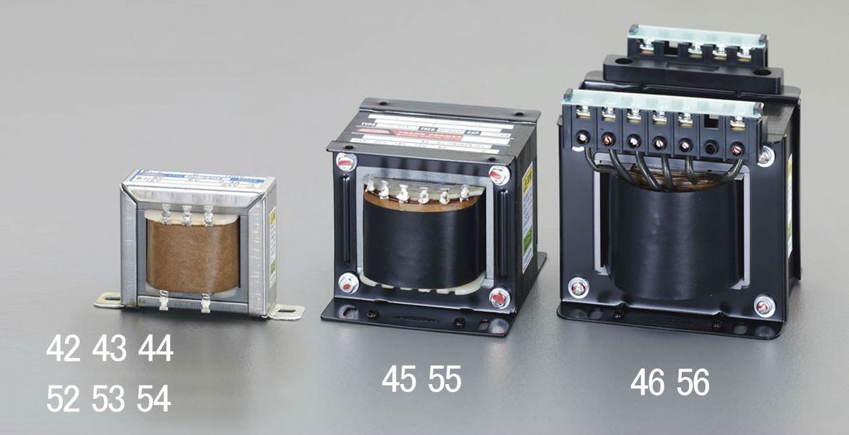 【メーカー在庫あり】 エスコ ESCO 2A/200V・220V ダウントランス 保護シールド付 000012200986 JP店｜株式会社ヒロチー商事 店