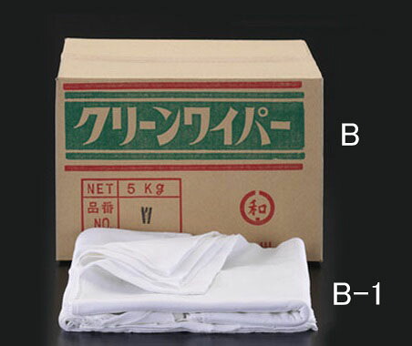 【製造業者店卸し資産あり】 エスコ ESCO 400x400粍/5kg ウエス 特選白 000012022024 JP店