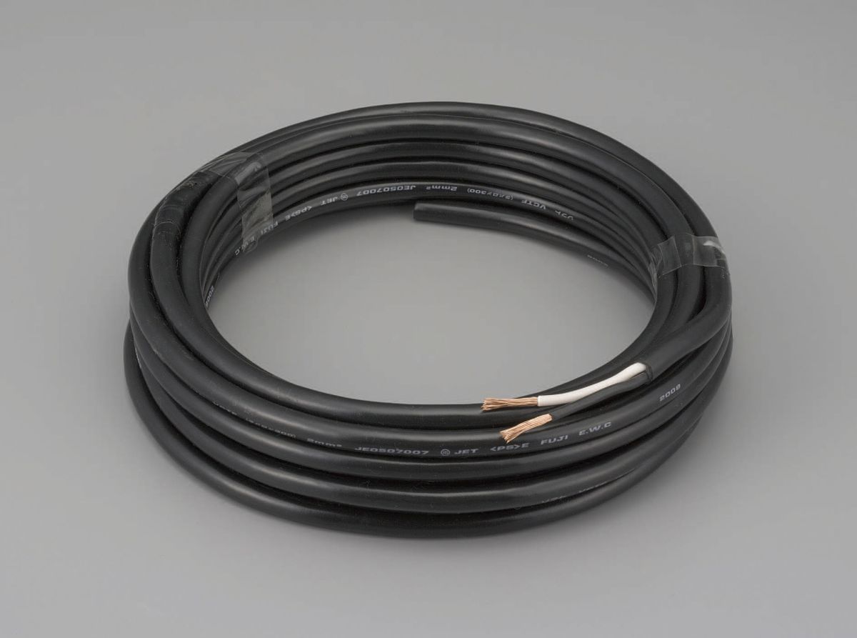 【メーカー在庫あり】 エスコ ESCO 2.0mm2x30m/2芯 2種EPゴム キャプタイヤケーブル 000012216788 JP店|株式会社ヒロチー商事 店