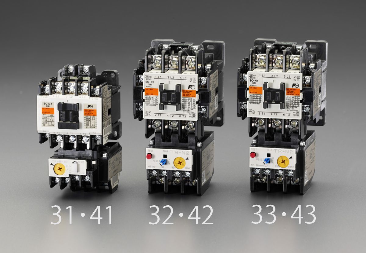 【メーカー在庫あり】 エスコ ESCO 100V/200V・5.5 kw 電磁開閉器 標準形 000012251061 JP店｜株式会社ヒロチー商事 店 11,218円