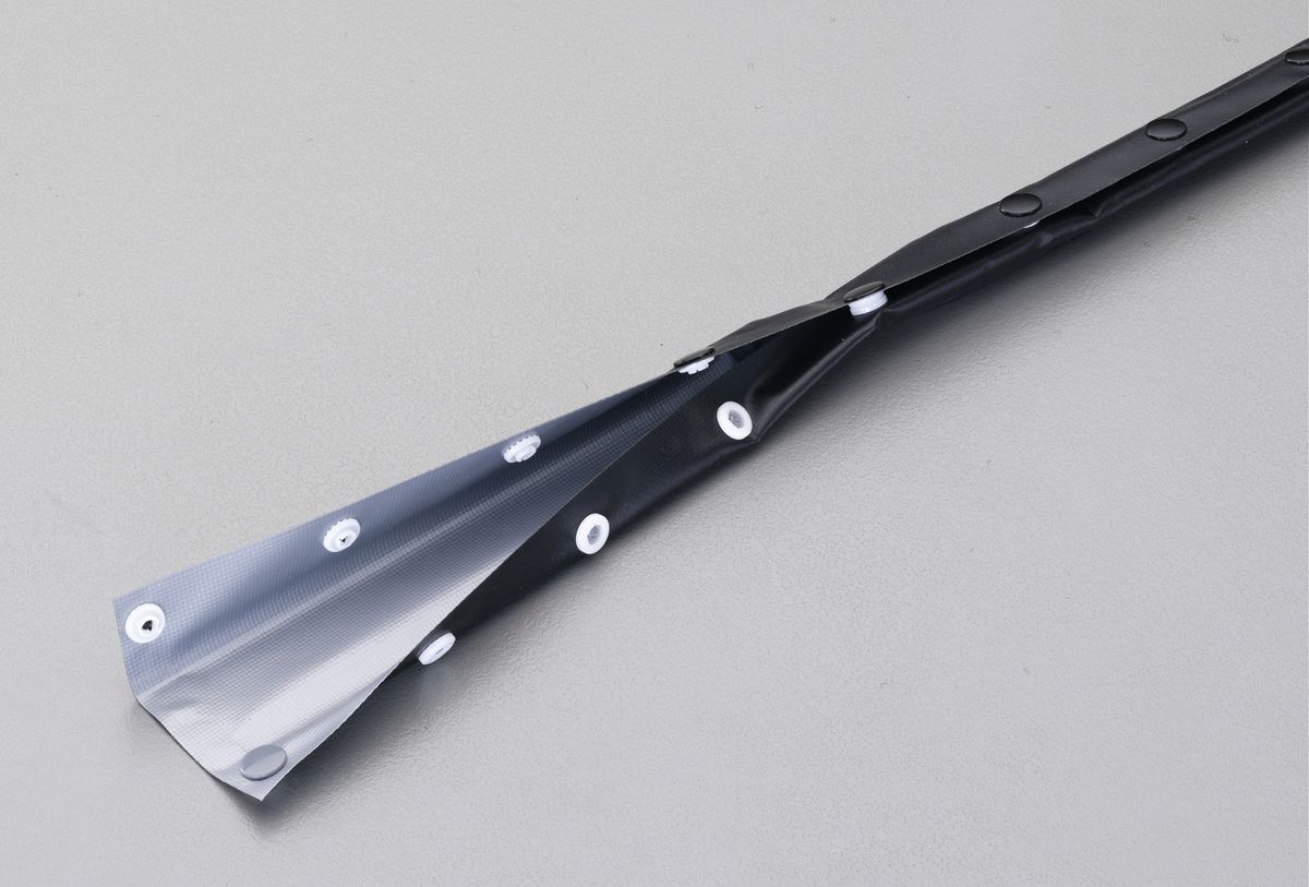 【メーカー在庫あり】 エスコ ESCO 40mmx 5mノイズ対策 電線保護チューブ スナップ式 000012242456 JP店