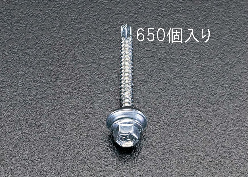 【メーカー在庫あり】 エスコ ESCO 5x25mm 六角頭ピアスビス シール付/650本 000012060327 JP店