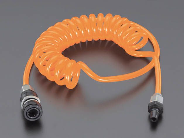 【メーカー在庫あり】 エスコ(ESCO) 5.0/ 8.0mmx 3m ウレタンホース(カプラー付) 000012006551 JP