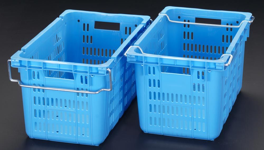 【メーカー在庫あり】 エスコ ESCO 569x359x305mm/ 46.5L コンテナ(2個) 000012071941 JP