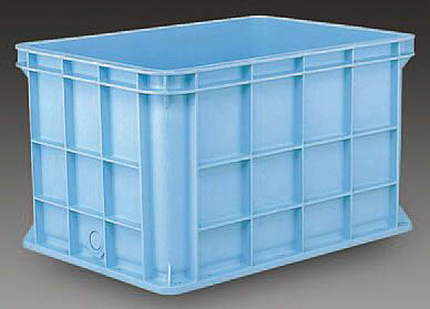 【メーカー在庫あり】 エスコ ESCO 1090x790x640mm/410L コンテナ(ライトブルー) 000012085226 JP