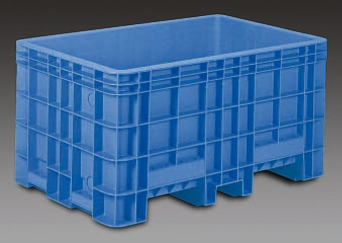 【メーカー在庫あり】 エスコ ESCO 1340x865x688mm コンテナ(排水栓 キャスター付) 000012085235 JP