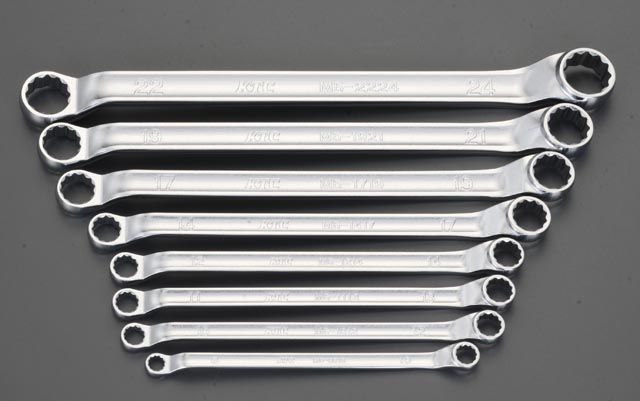【メーカー在庫あり】 エスコ ESCO 8丁組 両口メガネレンチ 000012067783 JP店
