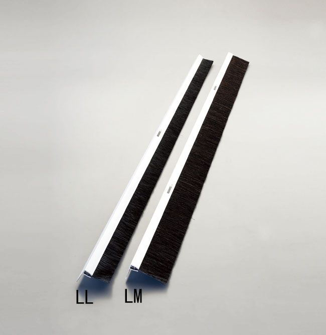 【メーカー在庫あり】 エスコ ESCO 80mmx1.0m シールブラシ PP/黒 000012218529 JP店|株式会社ヒロチー商事 店
