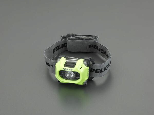 【製造業者店卸し資産あり】 エスコ ESCO [単4x3本] 前照燈/LED(防爆構造/強･弱/黄) EA758WB-24 JP店