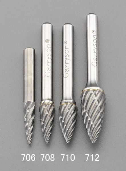 【メーカー在庫あり】 エスコ ESCO [快削]10x19mm/6mm軸 超硬カッター(鉄･鋳物用) EA819JF-710 JP店