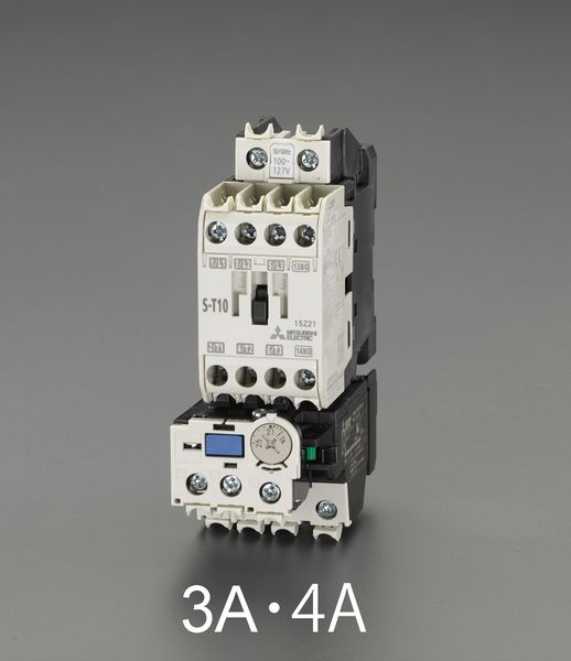 【メーカー在庫あり】 エスコ ESCO 100V/200V･0.4kW 電磁開閉器 EA940MV-3A JP店