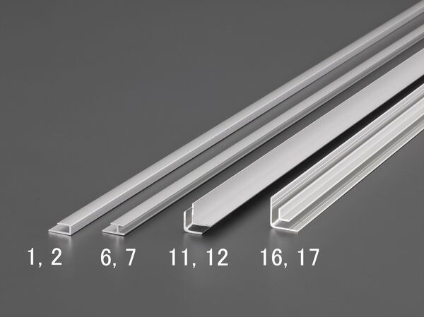 【メーカー在庫あり】 EA440HW-17 エスコ ESCO 1000mm パネル縁(アルミ製･入隅/10本)