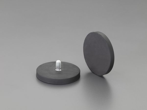 【製造業者店卸し資産あり】 EA781EE-64 エスコ ESCO φ88x8.5粍/M8x1.25/420N 豪然たる磁石(2個)