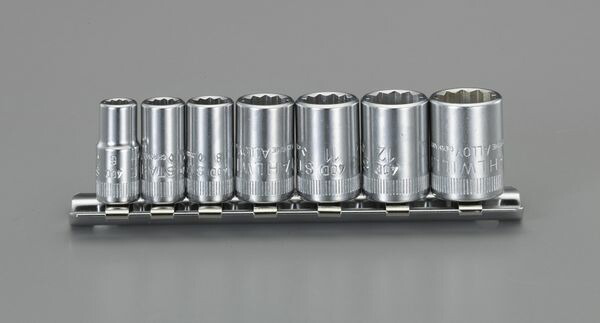 【メーカー在庫あり】 EA617XA エスコ ESCO 1/4"sq ソケットセット｜株式会社ヒロチー商事 店