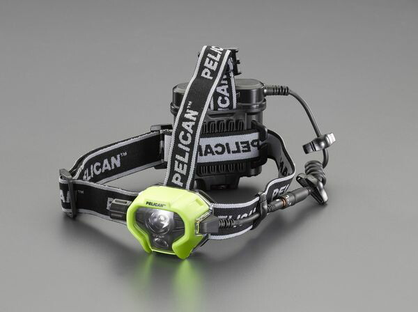 【製造業者店卸し資産あり】 EA758WB-31 エスコ ESCO [単3x4本] 前照燈/LED(防爆構造/強･中･弱)