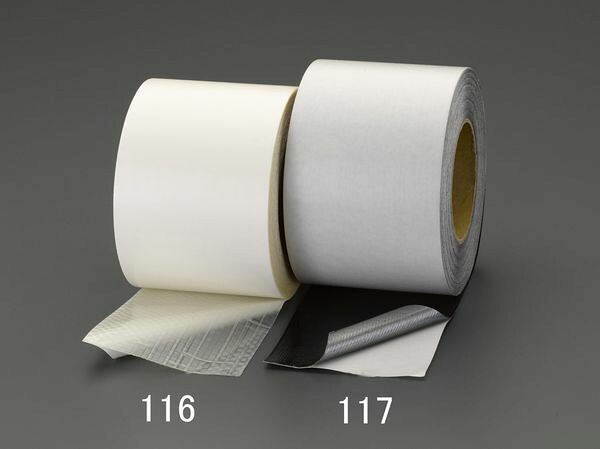 【メーカー在庫あり】 EA944MT-117 エスコ ESCO 100mmx20m シート補修粘着テープ(ブラック)｜株式会社ヒロチー商事 店