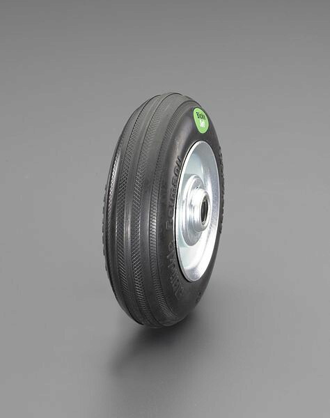 【メーカー在庫あり】 EA986MG-14 エスコ ESCO 250x60mm 車輪(ソフトラバータイヤ/スチールリム)