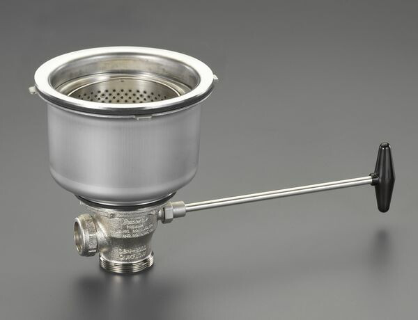 【製造会社店卸し資産あり】 エスコ ESCO G2in 水抜き落とし穴(ハンドルコックドレーン付) EA468D-27 JP店