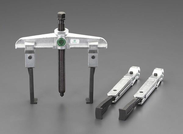 【メーカー在庫あり】 エスコ ESCO 350mm スライドアームプーラー3本セット(2本爪/薄爪) EA500JF-3 JP店