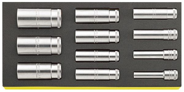 【製造会社店卸し資産あり】 エスコ ESCO 1/2insq ディープソケットセット EA612TA-22 JP店