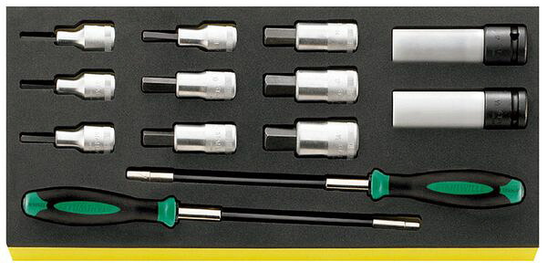 【製造会社店卸し資産あり】 エスコ ESCO 1/2insq Hex ビットソケット書き割り EA612TA-27 JP店
