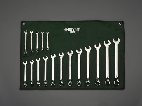 【メーカー在庫あり】 エスコ ESCO 17本組 片目片口スパナセット EA684AA-6 JP店|株式会社ヒロチー商事 店