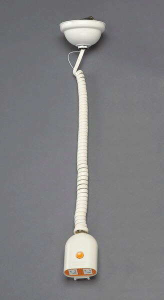 【メーカー在庫あり】 エスコ ESCO 125V/15A/1.8m リーラスイッチ(接地2P抜止) EA940CG-241A JP店|株式会社ヒロチー商事 店
