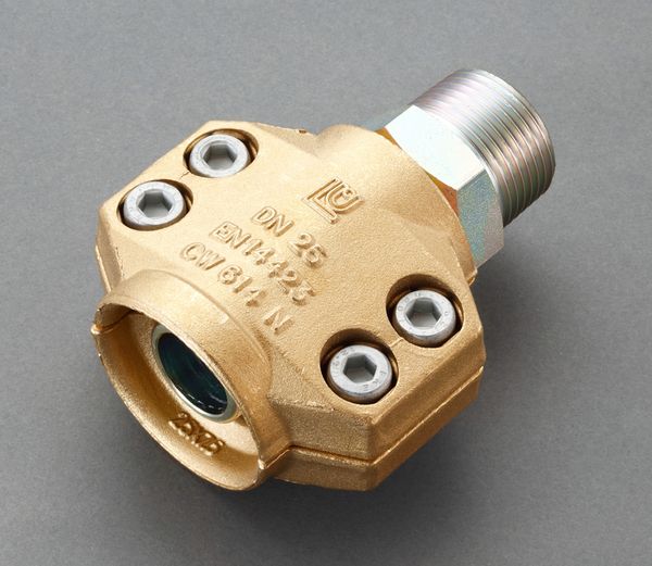 【メーカー在庫あり】 25mm用雄ねじ セーフティーホースクランプ(スチ 000012287794 JP店