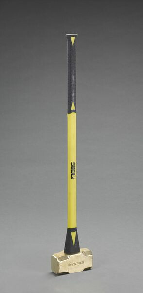 【メーカー在庫あり】 4.5kg/63mm 真鍮大ハンマー(グラスファイ 000012289262 JP店