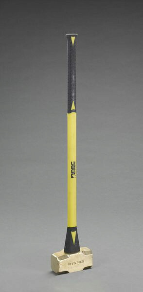 【メーカー在庫あり】 9.0kg/76mm 真鍮大ハンマー(グラスファイ 000012289265 JP店