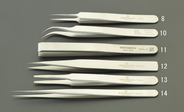 【メーカー在庫あり】 130mm 精密用ピンセット(非磁性スチ-ル 000012295146 JP店