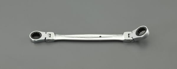 【メーカー在庫あり】 14x17mm/230mm ラチェットめがね(首振 000012289778 JP店