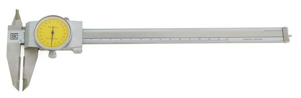 【メーカー在庫あり】 200mm ノギス(ダイアル付/超硬) 000012291307 JP店