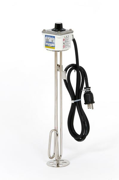 【メーカー在庫あり】 AC100V/500W 投込みヒーター(空焼き 000012292436 JP店｜株式会社ヒロチー商事 店