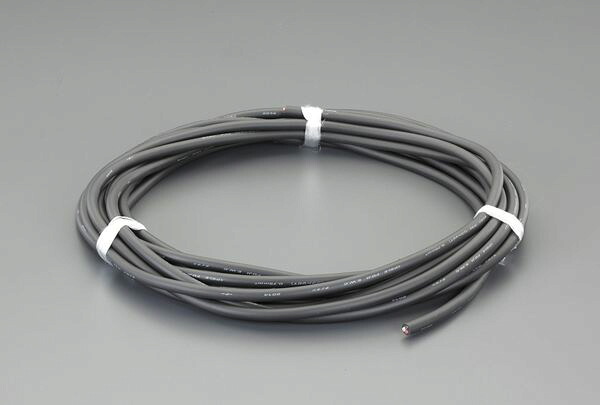 【メーカー在庫あり】 エスコ ESCO 5.5 mx20m/3芯 ビニールキャブタイヤケーブル 000012292890 JP店|株式会社ヒロチー商事 店