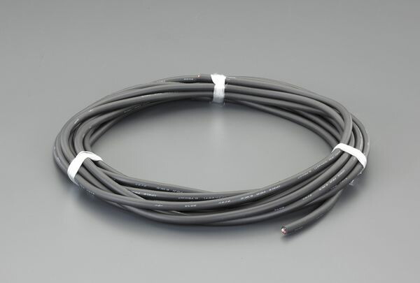 【メーカー在庫あり】 エスコ ESCO 8 mx20m/3芯 ビニールキャブタイヤケーブル 000012292894 JP店