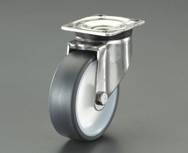 【メーカー在庫あり】 125mm キャスター(自在金具・ステンレス 000012294626 JP店
