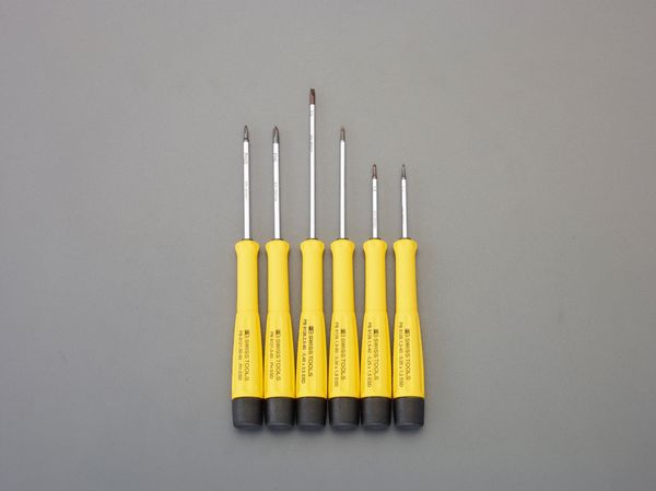 【製造業者店卸し資産あり】 6本組 [+ -]ﾄﾞﾗｲﾊﾞｰ(細やか用/ESD EA552AJ-20 JP店