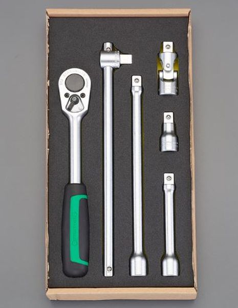 【製造業者店卸し資産あり】 1/2\"DR ｿｹｯﾄﾚﾝﾁｾｯﾄ EA612TA-48 JP店"
