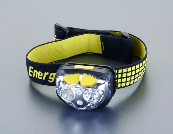 【製造業者店卸し資産あり】 [単4x3本]ﾍｯﾄﾞﾗｲﾄ/LED(赤･緑･白 EA758EA-11 JP店