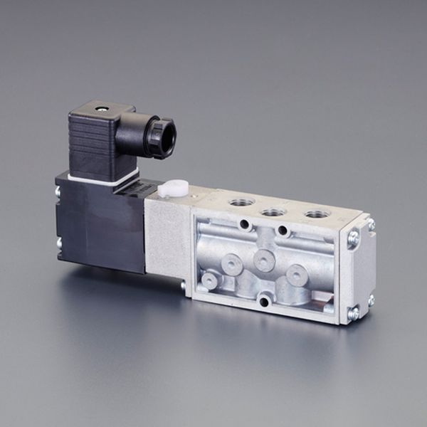 【製造業者店卸し資産あり】 エスコ ESCO AC100V、Rc1/4in 5道のり電磁弁(流束2.0C) EA153HL-13 JP店