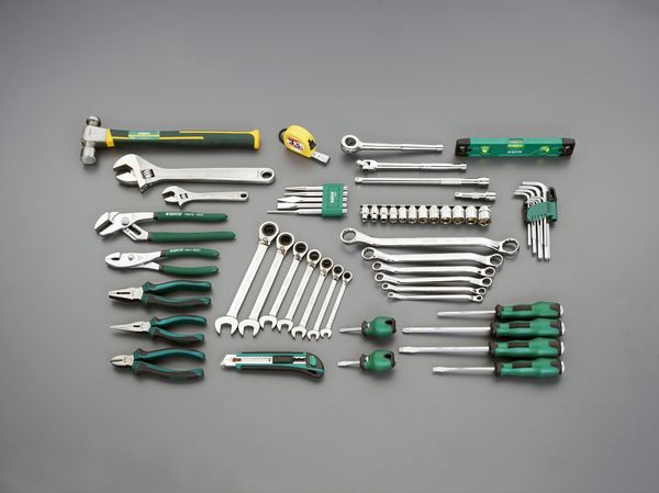 【メーカー在庫あり】 エスコ ESCO [60個組] 工具セット(3/8インチ) EA52-25 JP店