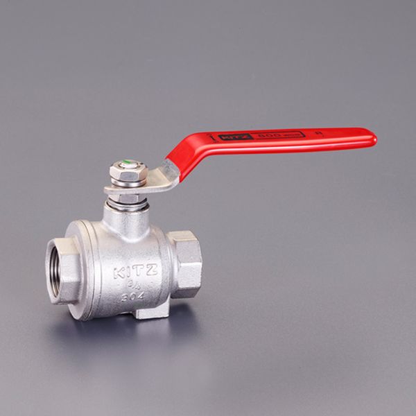 【メーカー在庫あり】 エスコ ESCO Rc1・1/2" ボールバルブ(ステンレス製/フルボア型) EA470AG-114 JP店|株式会社ヒロチー商事 店