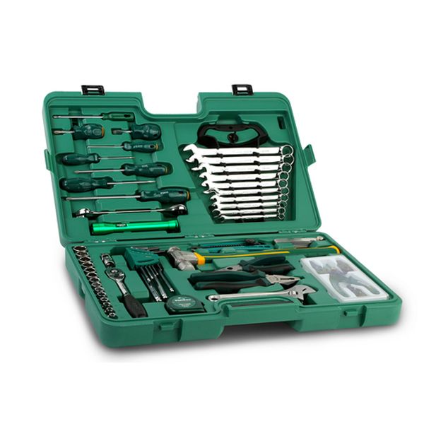 【メーカー在庫あり】 エスコ ESCO [58個組] 工具セット EA689SE-3 JP店